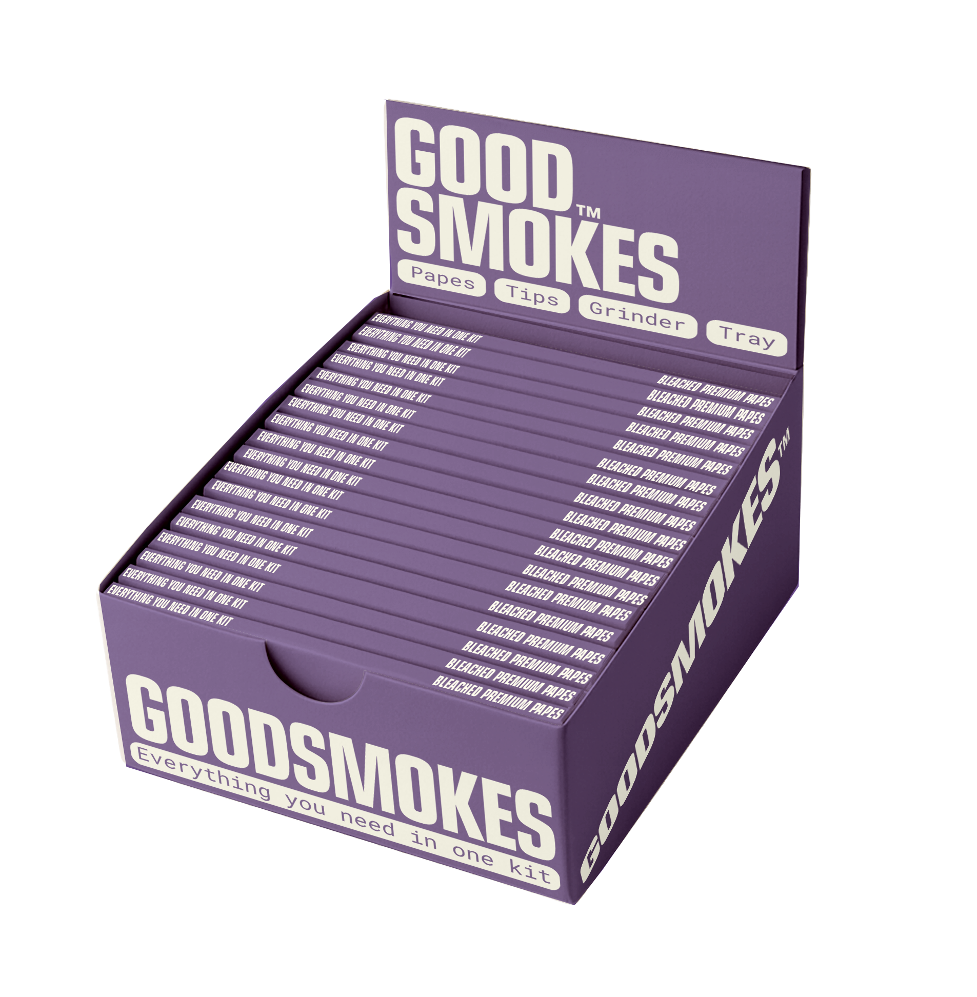LIMITED PURPLE ALL IN ONE ROLLING KIT BLEACHED