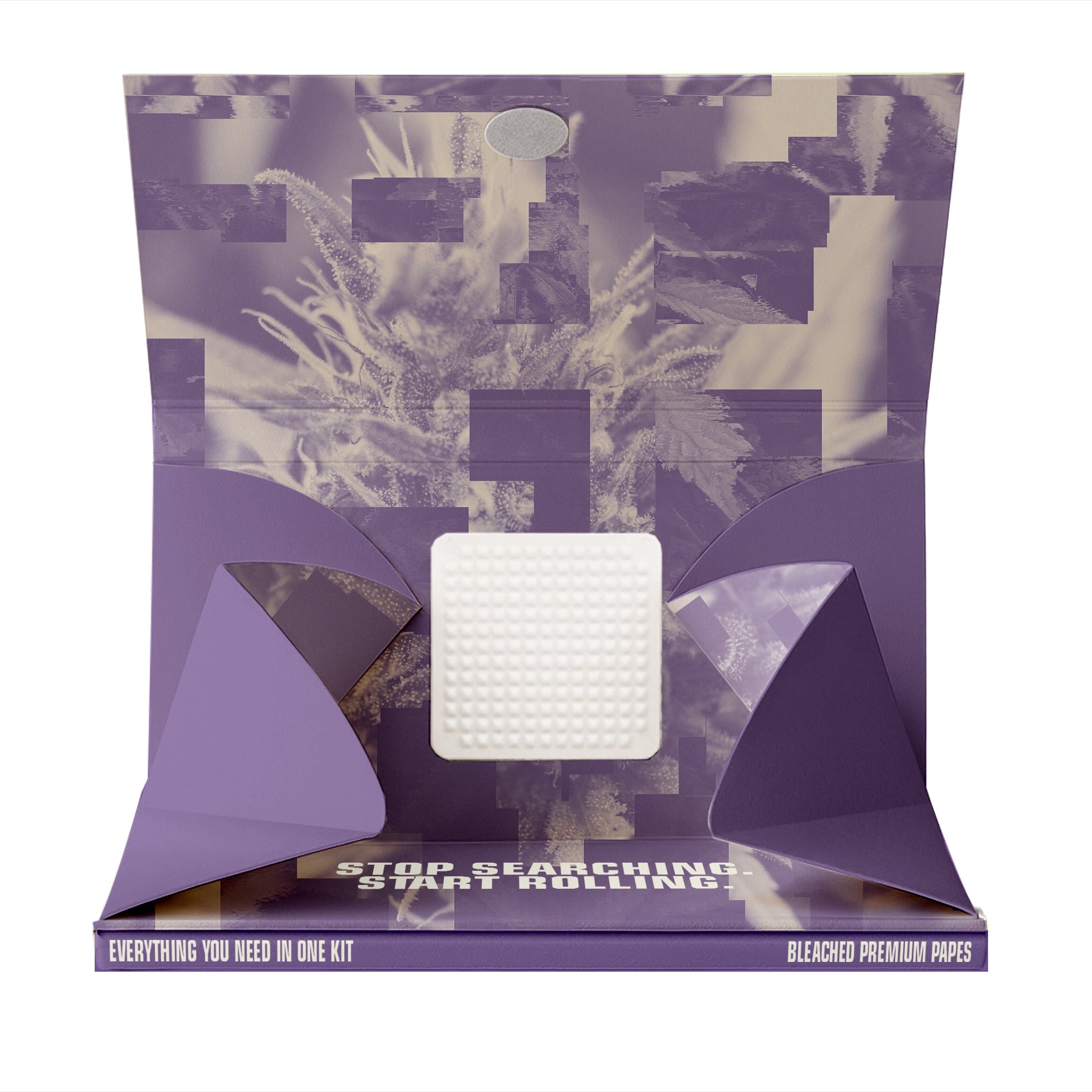 LIMITED PURPLE ALL IN ONE ROLLING KIT BLEACHED